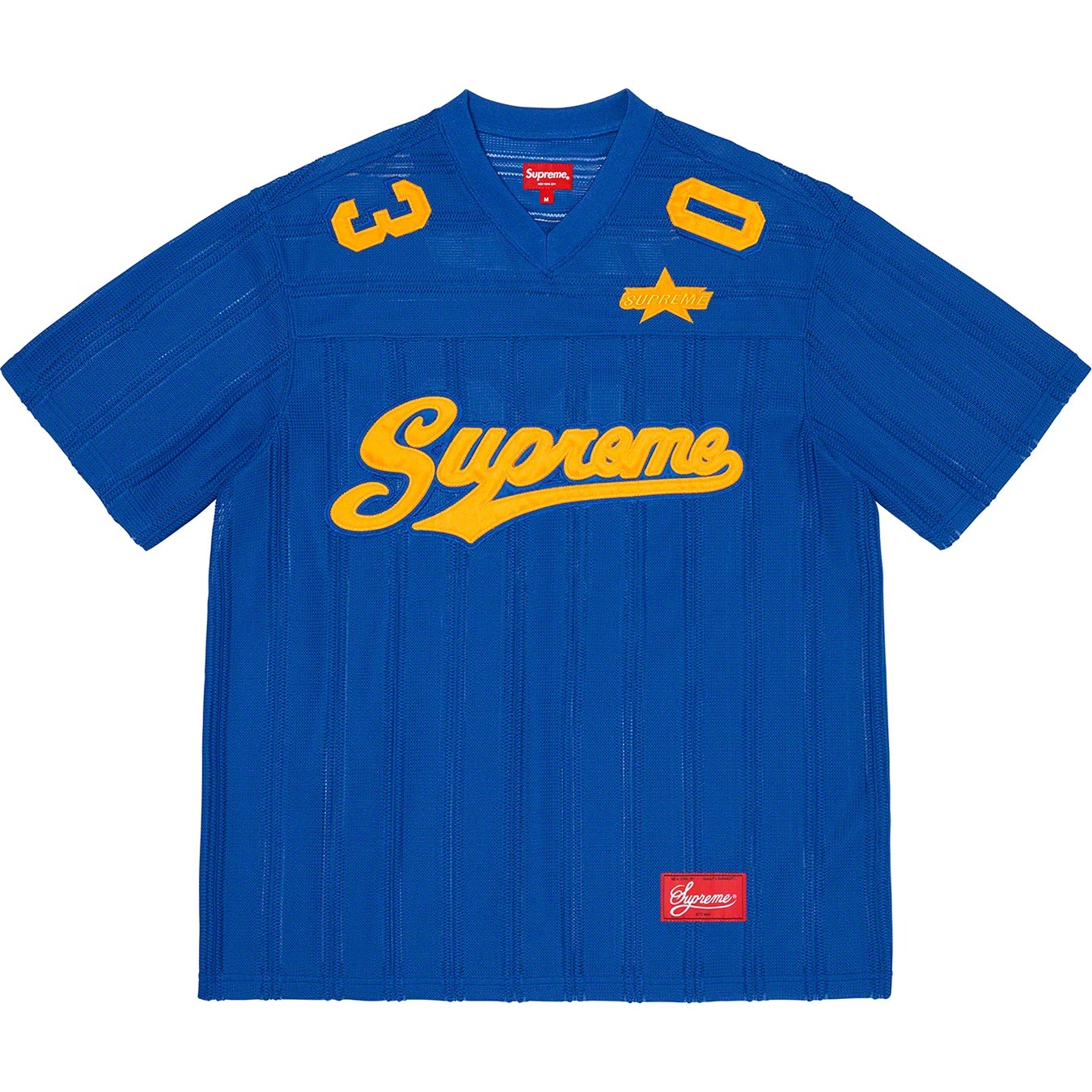 Mesh Stripe Football Jersey view 14